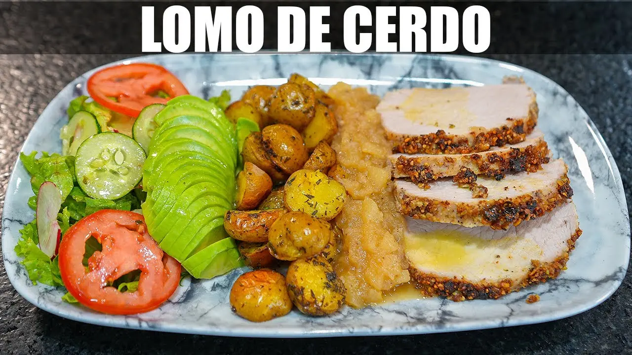Lomo De Cerdo Al Horno Receta Peruana.